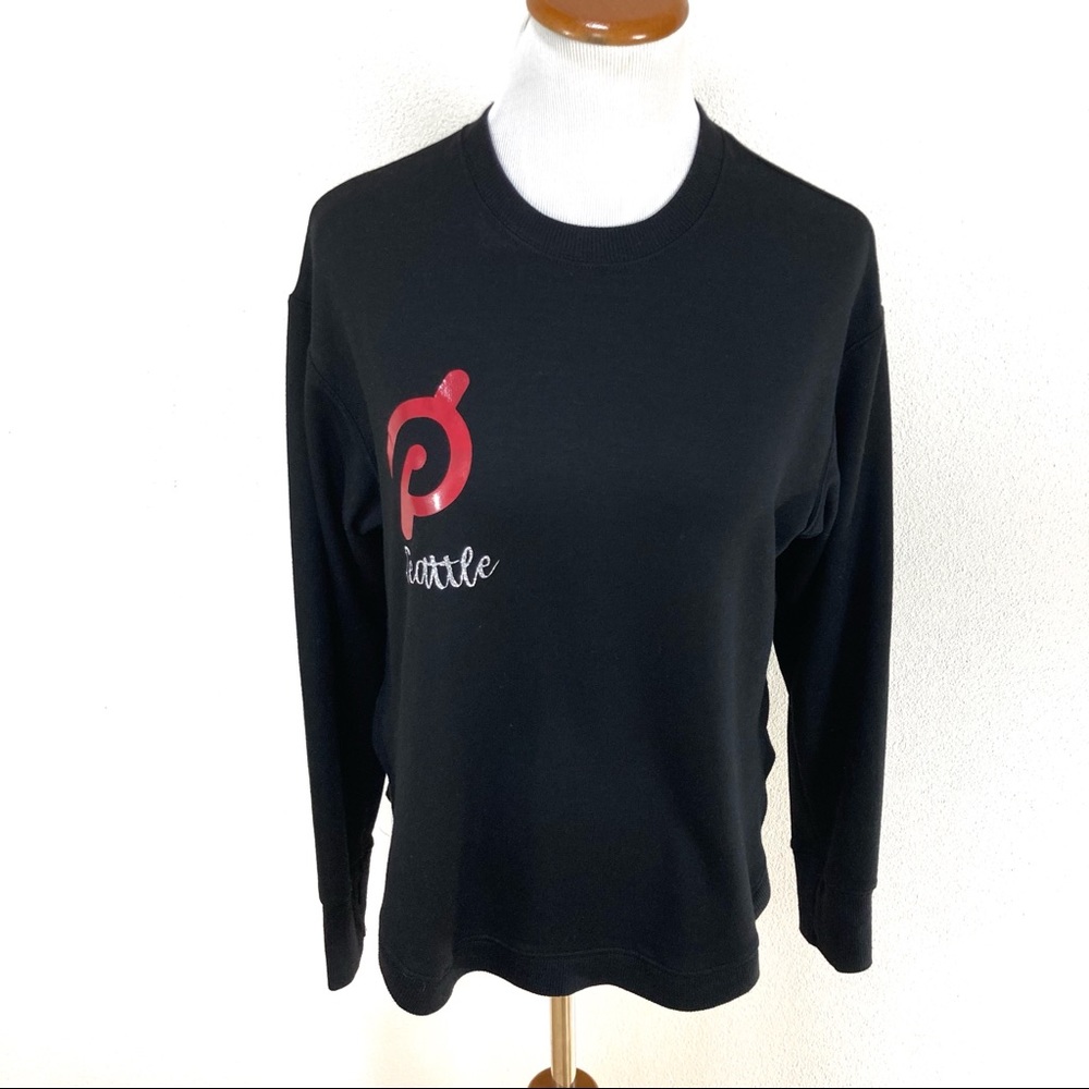 Peloton x Joy Lab Black Sweatshirt‎ Top Seattle Women’s Sz Small